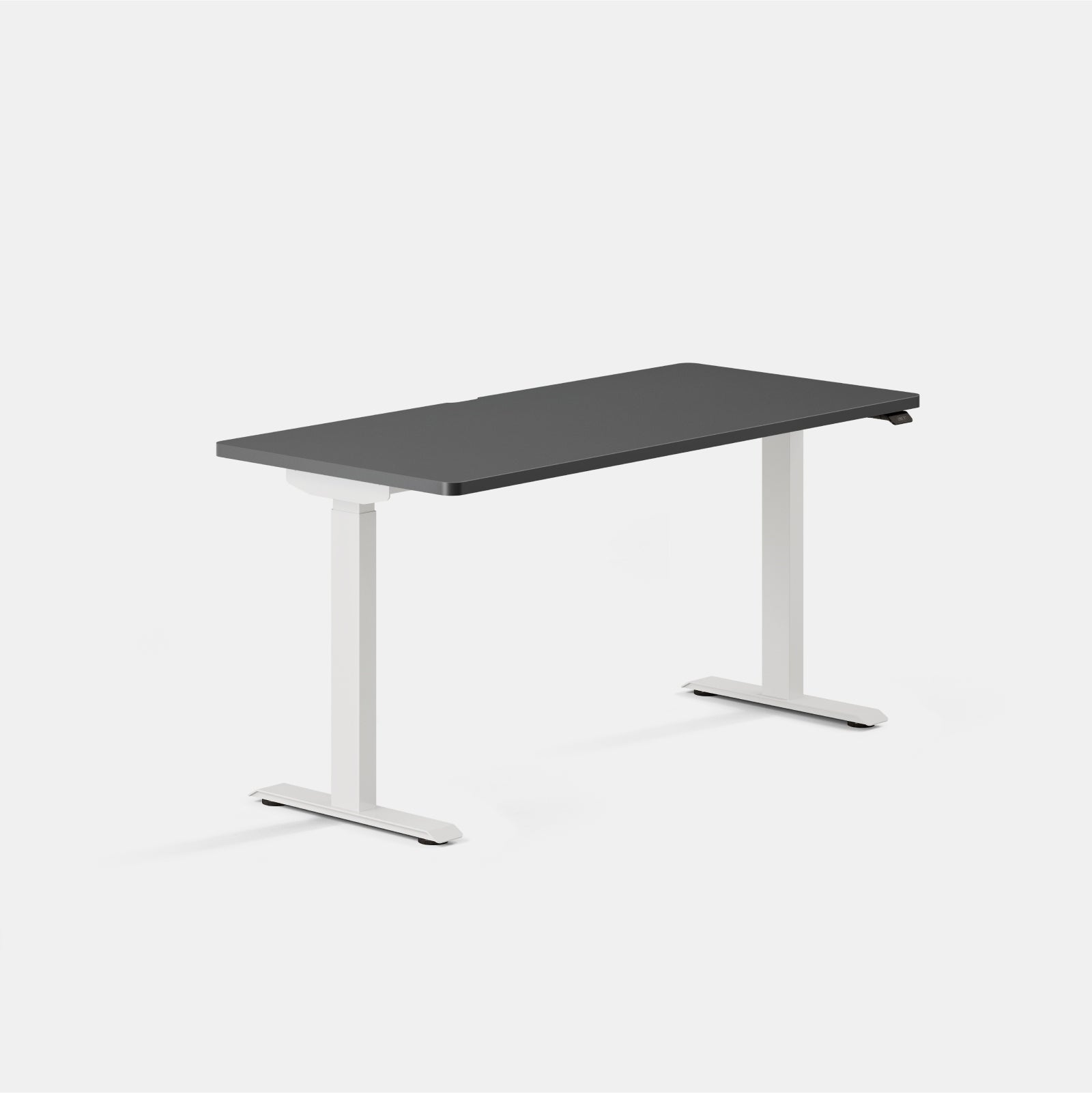 Branch Duo, 58 × 27 inches, Charcoal top with White legs; official image for SKU 10-10-09-13.