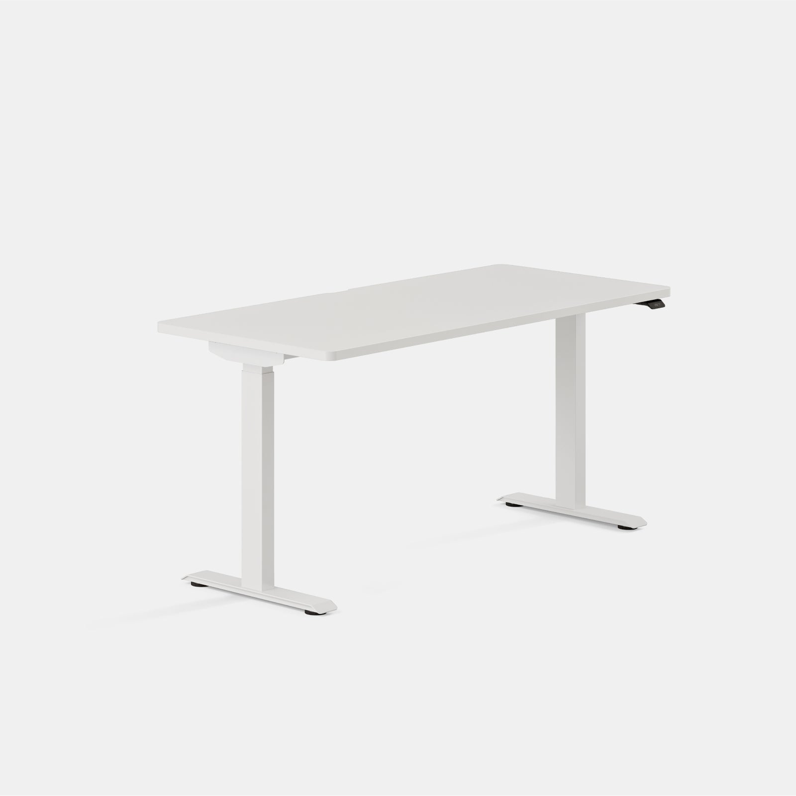 Branch Duo complete desk, White top and White legs, 58 × 27 inches; official exact selector view for SKU 10-10-09-20.