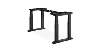 Black UPLIFT V3 four-leg frame illustration; the selected desktop is not shown